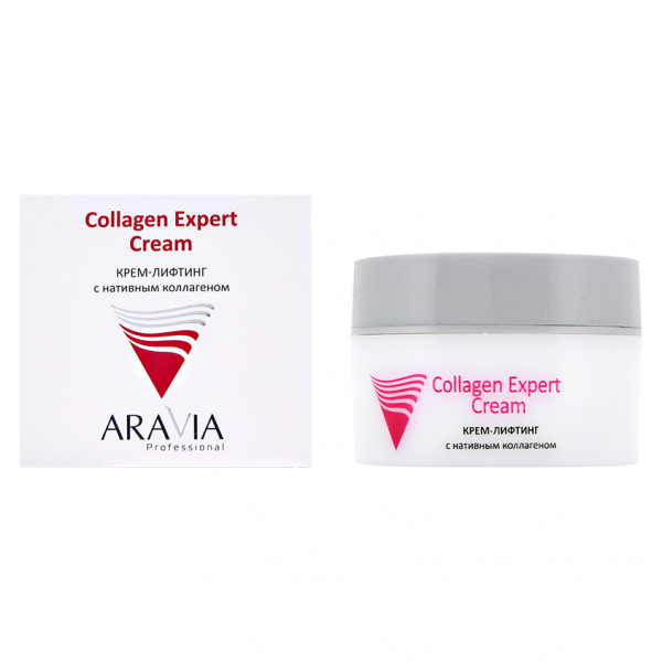 Крем-лифтинг для лица `ARAVIA` PROFESSIONAL COLLAGEN EXPERT с нативным коллагеном (антивозрастной) 50 мл