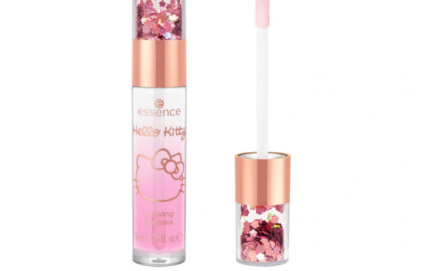 Блеск для губ `ESSENCE` HELLO KITTY glowing lipgloss тон 02