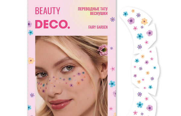 Набор переводных тату-веснушек `DECO.` FAIRYCORE by Miami tattoos (fairy garden)