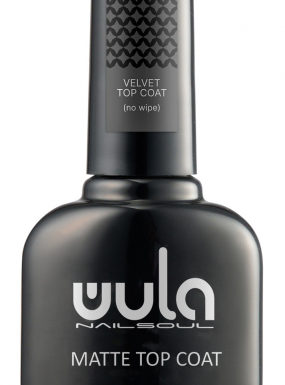 Wula Nailsoul Matte Velvet Top Coat Матовое топовое покрытие для гель-лака