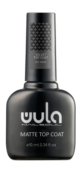 Wula Nailsoul Matte Velvet Top Coat Матовое топовое покрытие для гель-лака