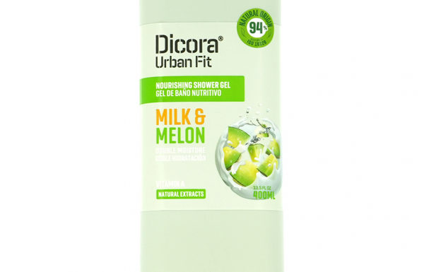 Гель для душа `DICORA URBAN FIT` Молоко и дыня 400 мл