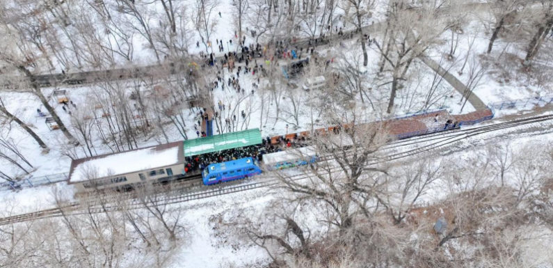 Детскую железную дорогу торжественно открыли в Семее