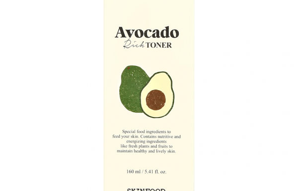 Тонер для лица `SKINFOOD` AVOCADO RICH с экстрактом авокадо (питательный) 160 мл