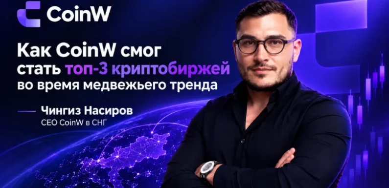 Как CoinW удалось войти в топ-3 криптобирж в период медвежьего тренда