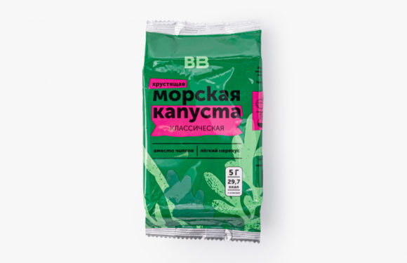 Морская капуста хрустящая классическая, 5 г