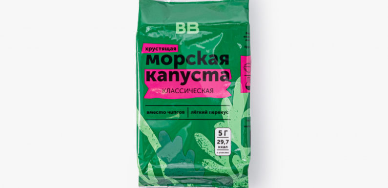 Морская капуста хрустящая классическая, 5 г